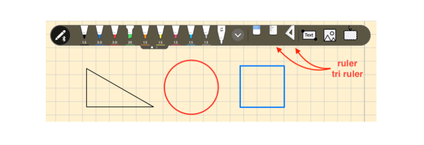 flexcil ruler and tri-ruler